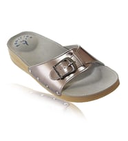 FootFlex Kadın Platin Topuk Dikeni (Epin) Hallux-Valgus Terlik