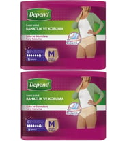 Depend Emici Külot Hasta Bezi Avantaj Pk Orta Kadın 32 Adet