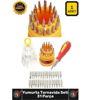 #Tornavida Profesyonel Hassas Onarım Elektronik Tamir Seti Çok Amaç Yumurta Tornavida Seti 31 Parça