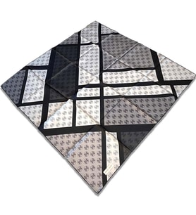 Pierre Cardin Siyah Karma Desen Tivil İpek Eşarp 8803438-912