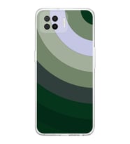 PrintiFy Oppo A73 Uyumlu Kamera Korumalı Renk Cümbüşü C Tasarımlı Şeffaf Silikon Kılıf