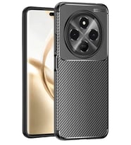 Newface Tecno Spark 30 Kılıf Auto Focus Karbon Kapak - Siyah