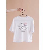 Melek Annem Tasarımlı Tişört Kişiye Özel ( Unisex - Büyük - Çocuk )