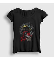 Presmono Kadın Siyah Edward Elric Full Metal Alchemist Anime T-Shirt 423259tt