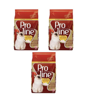Pro Line Kitten Tavuklu Yavru Kedi Mamasi 400 Gr 3 adet