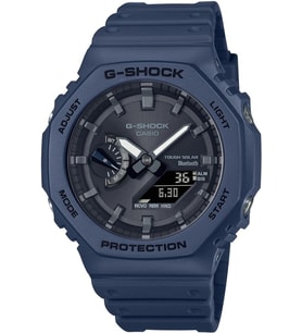 CASIO G-SHOCK GA-B2100-2ADR LACİVERT SİLİKON KORDON ANALOG/DİJİTAL PİLSİZ SOLAR ERKEK KOL SAATİ