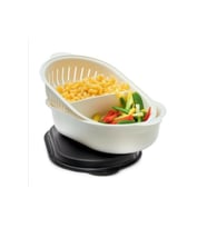 Tupperware Beyaz Oval Servis Oval