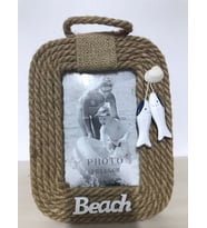 Beach Hasır İpli 10x15 Ahşap Çerçeve