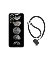 Vivo Y16 Kılıf Ipli Boyun Askılı Desenli Silikon Happy Human Birthday 1354