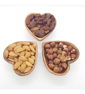 3'lü Karışık Kuruyemiş ( Besni Üzüm + Çiğ Fındık + Çiğ Badem ) 3000 Gram