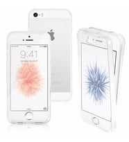 Apple iphone 5 /5s /5se 360 Silikon Şeffaf Ön Arka