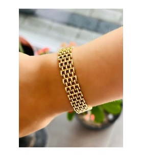 XUPING 14K KORDON BİLEKLİK 17+2CM ACR6230 (Gold)