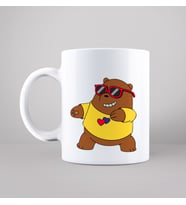 We Bears Kafadar Ayılar Tasarımlı Kupa