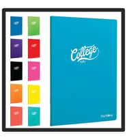 Çınar College 40 Yaprak A5 Kareli Defter PP - 2 adet