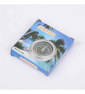 Yuvarlak Metal Kasa Dalı Pusula 80mm