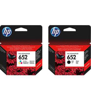 HP 652 F6V25AE Siyah + Renkli 2'li Set Kartuş