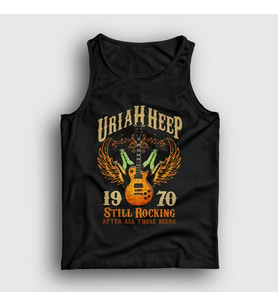Presmono Unisex Siyah Guitar Uriah Heep Atlet 438311tt