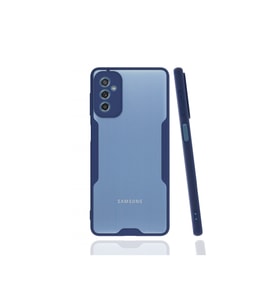 Galaxy M52 5G Kılıf Platin Silikon - Lacivert