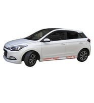 Hyundai i20 Yan Marşpiyel Düz Kulaklı 🚘  Dayanıklı Plastik, Sportif Tasarım, Kolay Montaj (Standart)