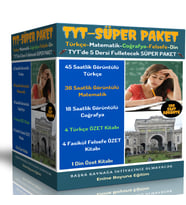 2025 TYT Süper Paket (100 Saat Anlatım + 9 Kitap Özeti KİTABI)