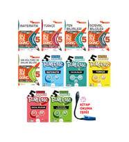 Günay Yayınları 5 Sınıf Etkinlikli Konu +32 Haftalık Deneme Seti + Muhteşem Set + Kitap Okuma Işığı Hediye (Çok Renkli)