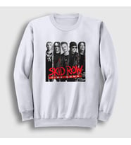 Presmono Unisex Beyaz Time Bomb Skid Row Sweatshirt 432878tt (Beyaz)