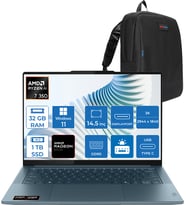 Lenovo Yoga Pro 7 14AKP10  Amd Ryzen Aı 7 350 32GB Ram 1tb SSD 14.5" 3k (2944X1840) OLED 1000NITS WIN11PRO Taşınabilir Bilgisayar YG83KG000GTRP03+ZETTAÇANTA