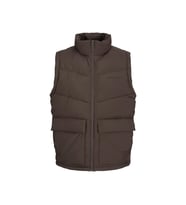 Jack Jones Jorvesterbro Bodywarmer Erkek Yeleği 12238853-CHOCOLATE-BROWN Kahverengi