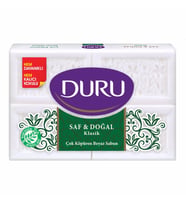 Duru Saf ve Doğal Klasik Kalıp Sabun 4x150gr=600