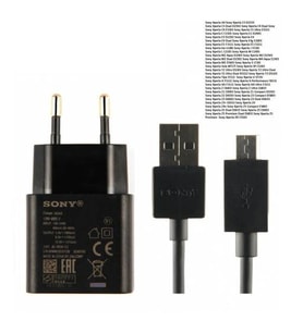 Sony Xperia M5 E5603 Şarj Aleti ve Data Kablosu UCH10 Micro USB
