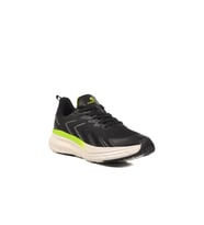 Siyah Fileli Hafif Erkek Spor Ayakkabı Moscato 101 25068 M (Siyah-Neon Sarı)
