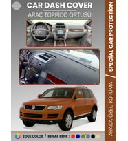 VOLKSWAGEN TOUAREG (2002-2010) Torpido Örtüsü Ön Göğüs Koruma Torpido Koruma Tam Uyum Araca Özel