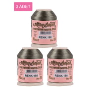 3 Adet Altınbaşak Oya ve Dantel İpi 20 gr - Royaleks - No: 198