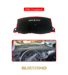 OPEL Crossland TORPİDO KORUMA HALISI KIRMIZI KENAR