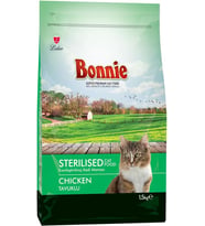 Bonnie Kuru Kedi Maması, Tavuklu, Yetişkin, Kısırlaştırılmış, Tüm Yaş ve Irklar, 1.5 Kg