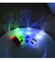 4'lü LED Işıklı Renkli Püskül