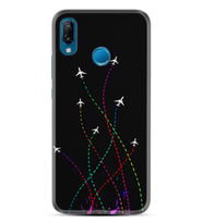 Huawei P20 Lite Mate 10 20 Lite Pro P40 Lite KılıfDesemli Silikon Line Planet 1736