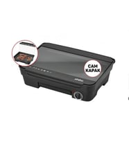 Sinbo Elektrikli Izgara Cam Kapaklı
