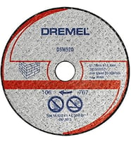 Dremel Dsm520 Duvar Kesme Diski, Dsm20 Için (Standart)