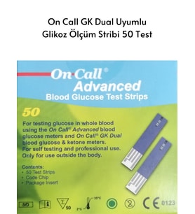 Acon - OnCall Advanced Kan Şekeri Ölçüm Stribi ( 50 Test )