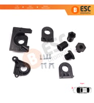 VW Jetta MK6 A6 5C6 2010-2018 5C7998226 İçin Sağ Ön Far Ayak Tamir Seti