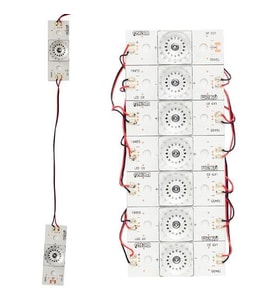 6 Volt Tek Kablolu Birbirine Bağlı Led