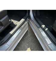 Toyota Yaris Krom Kapı Eşiği Takımı 2012-2019 Arası Paslanmaz Çelik
