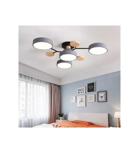 Modern Ahşap Led Avize_01