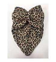 Vavbaby Leopar Desenli Fiyonklu Bone