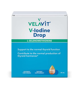 Velavit V-lodine Drop İyot ve Selenyum İçeren Takviye Edici Gıda 25 ml