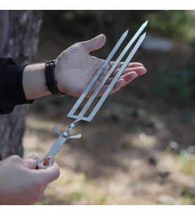 Kamp Ayısı® Sai™ 3'lü Paslanmaz Çelik Büyük Et ve Tavuk Şişi