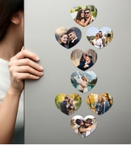 Kişiye Özel Ahşap Fotoğraflı UV Baskılı Magnet