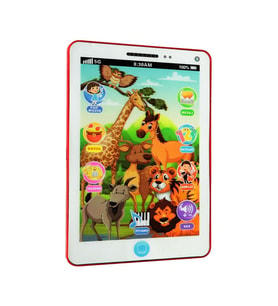 Çocuk Tablet Standlı Eğlenceli Pilli (Çok Renkli)