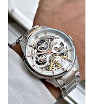 TI-593H TIGER OTOMATİK ÇELİK ERKEK SAATİ
